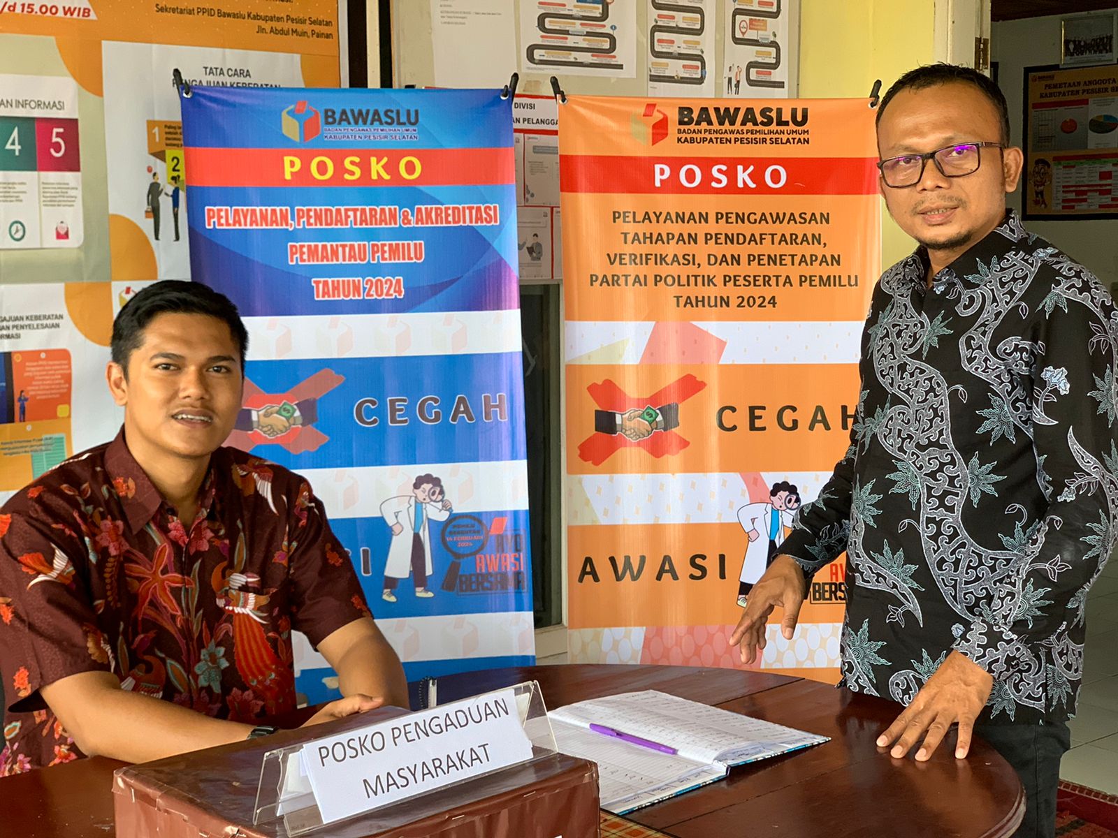 Bawaslu Pessel Dirikan Posko Pengaduan Masyarakat