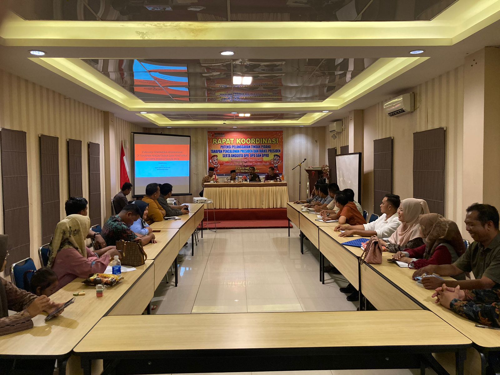 Optimalkan Pengawasan Pencalonan Anggota DPRD, Bawaslu Pessel Gelar Rakor