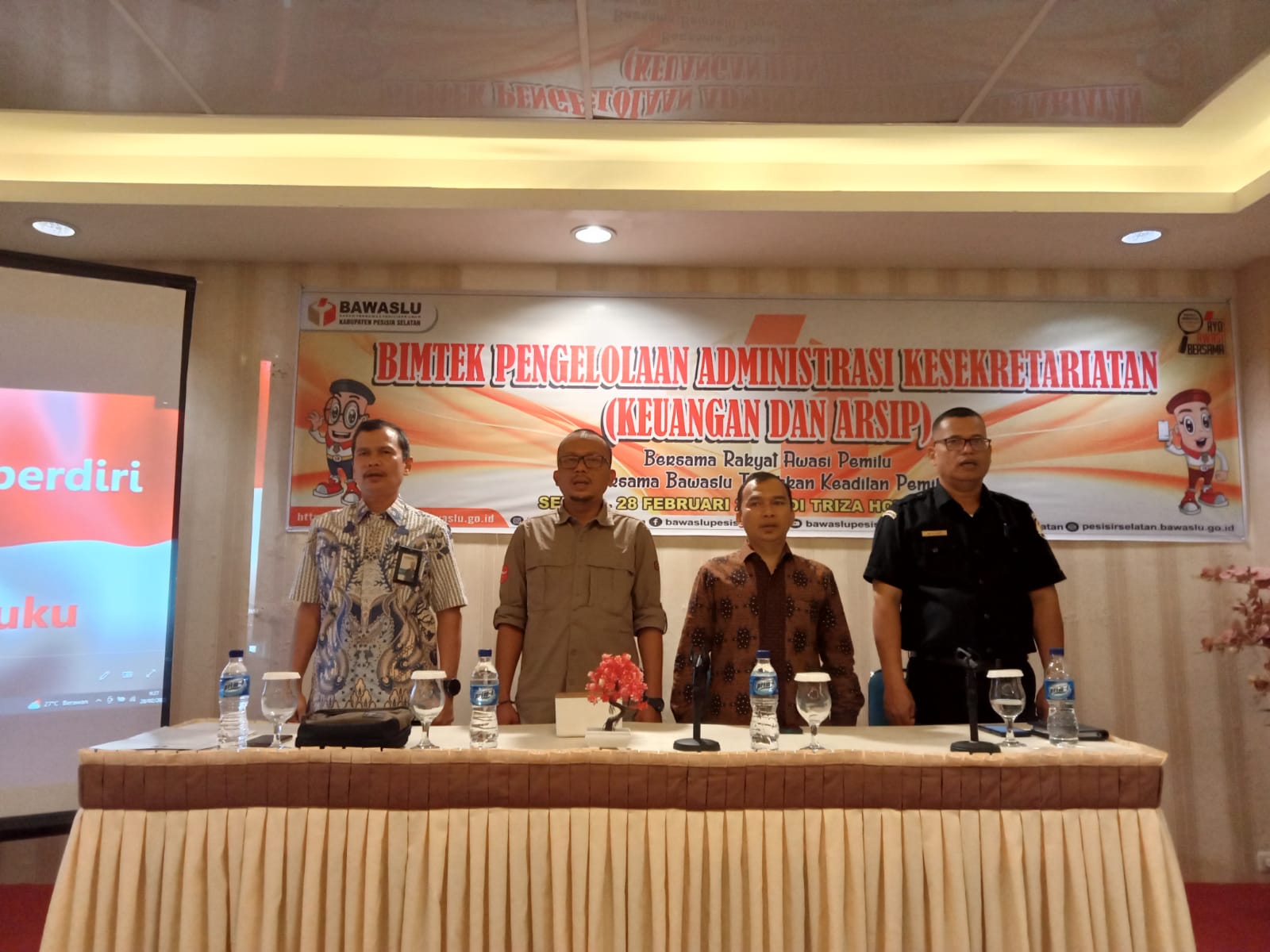 Bimbingan Teknis (Bimtek) Pengelolaan Administrasi Kesekretariatan