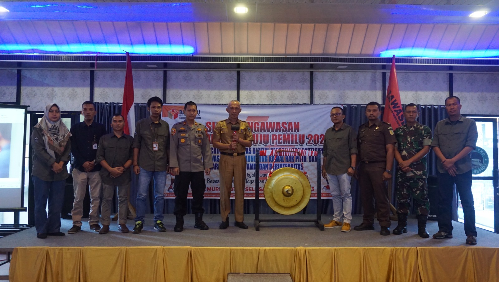 Bawaslu Se-Indonesia Serentak Menggelar Kegiatan Siaga Pengawasan : Satu Tahun Menuju Pemilu 2024