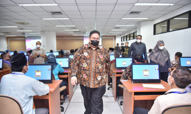 Tes CAT Calon Anggota Bawaslu Provinsi, Bagja: Berikan yang Terbaik