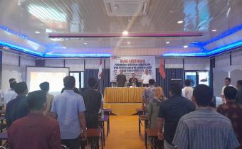 Bawaslu Pessel Gelar Rapat Koordinasi Pengawasan Pencalonan Anggota DPR dan DPRD