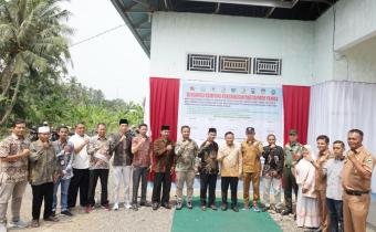 Bawaslu Pessel Resmikan Kampung Pengawasan Partisipatif