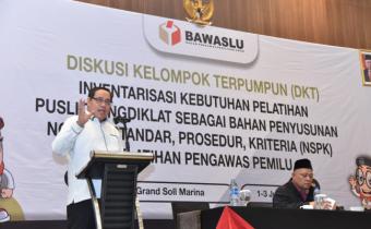 Matangkan Pelatihan SDM Pengawas Pemilu, Herwyn: Harus Berkualitas